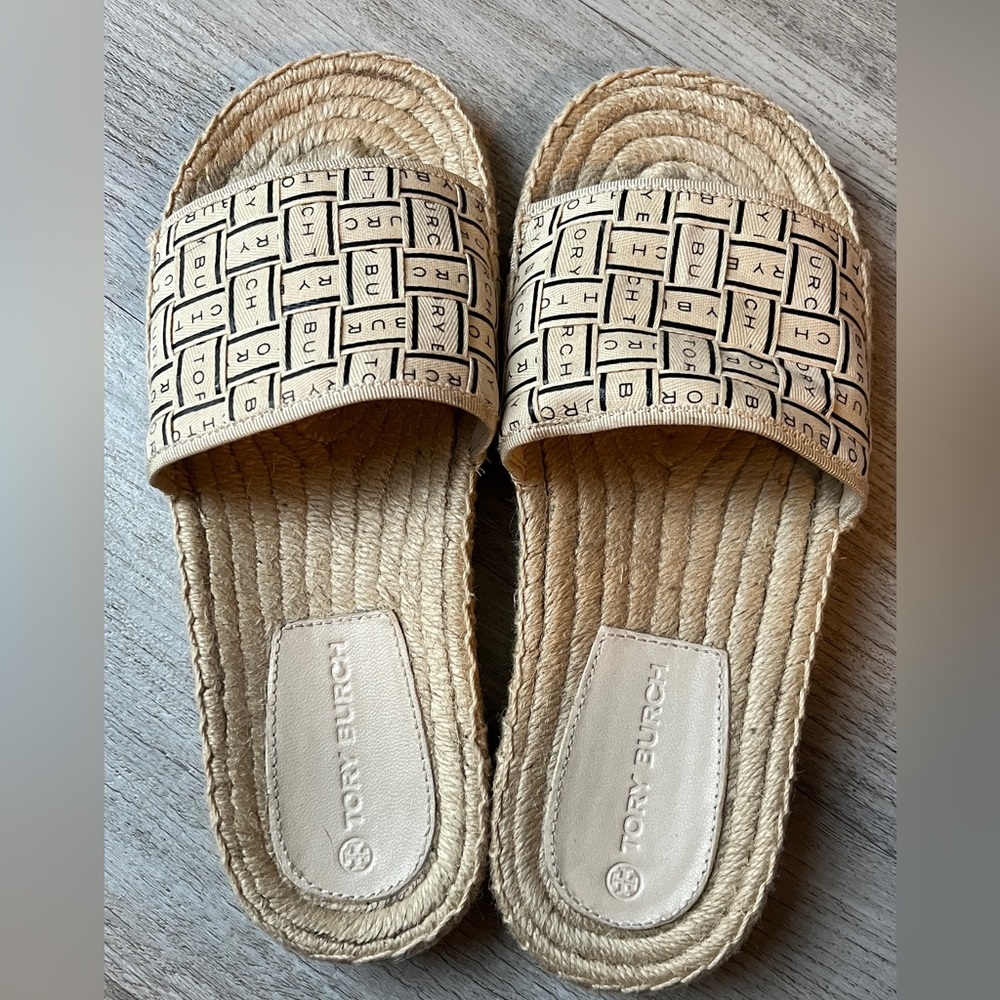Tory Burch Espadrille EUC 6